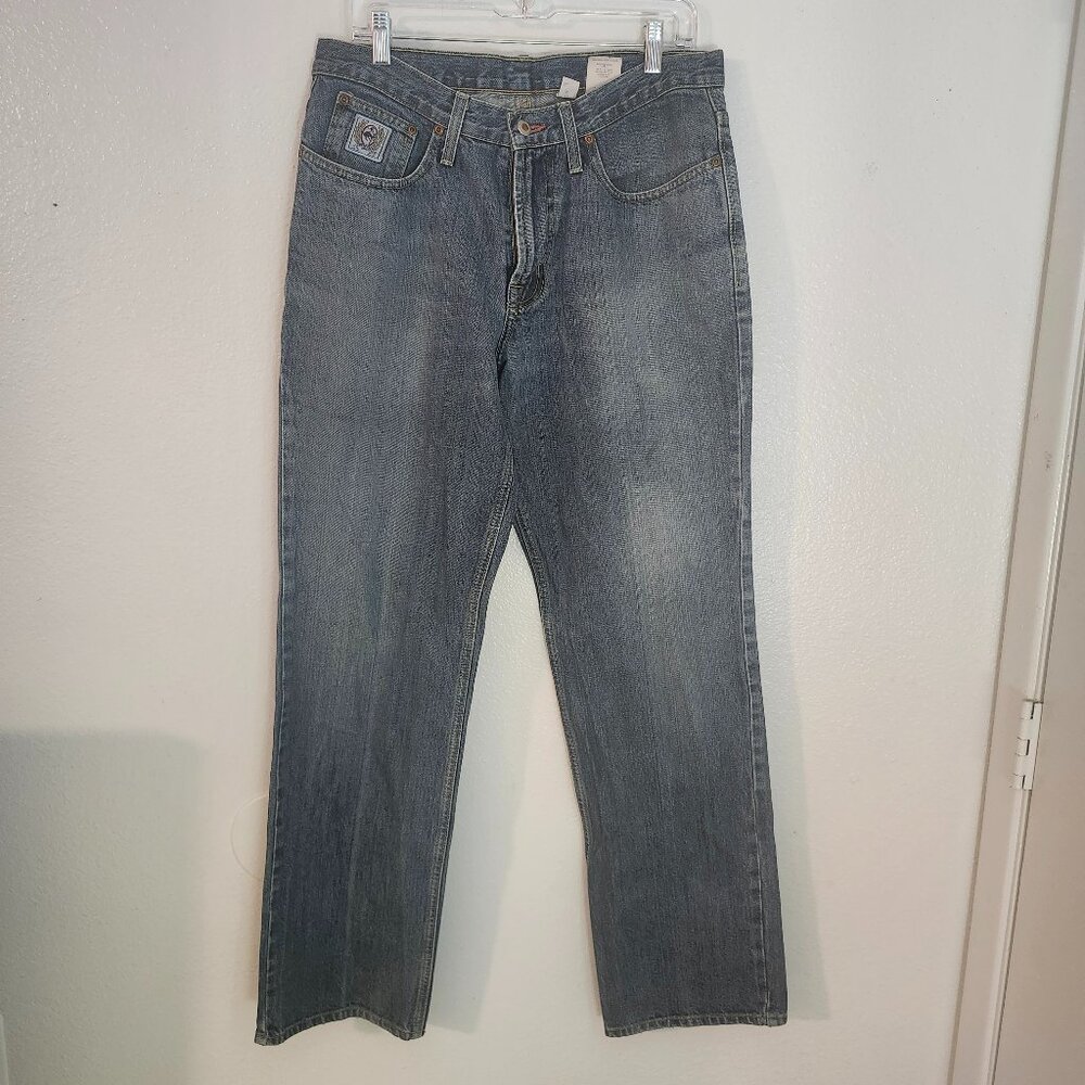 Cinch Men’s Blue Denim Jeans — Size 34×34 MB92834013